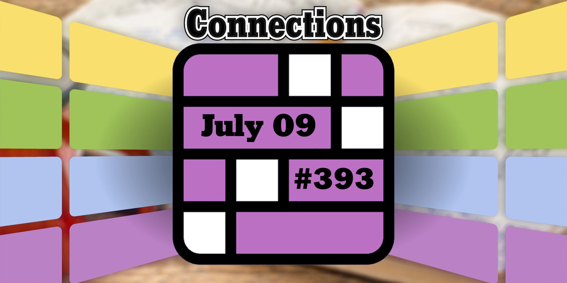 Pistas y respuestas de Connections de hoy para el 9 de julio de 2024 (rompecabezas n.° 393)