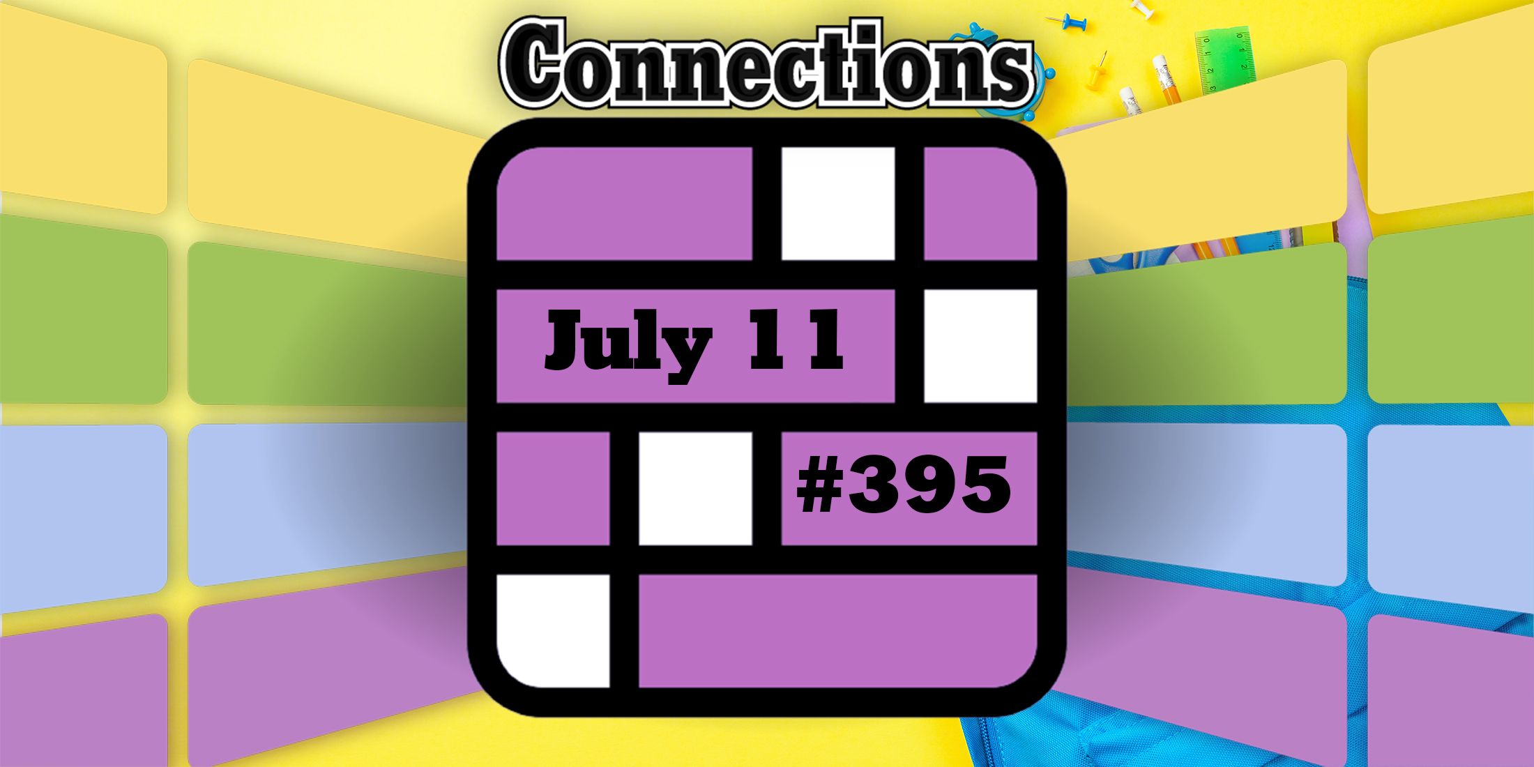 Pistas y respuestas de Connections de hoy para el 11 de julio de 2024 (rompecabezas n.° 395)