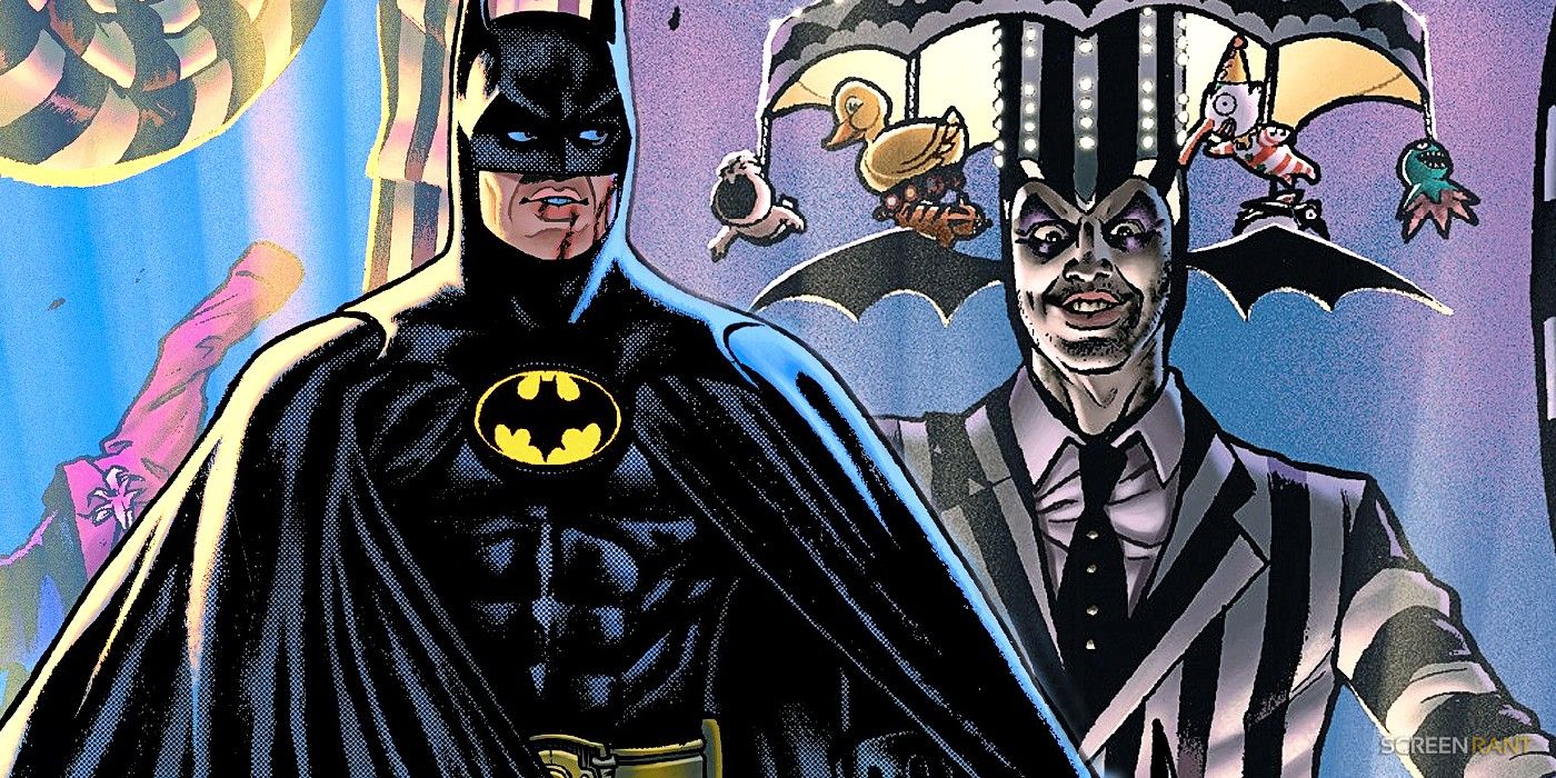 Batman vs. Beetlejuice es el universo Keaton que los fans siempre han necesitado en el arte oficial de DC
