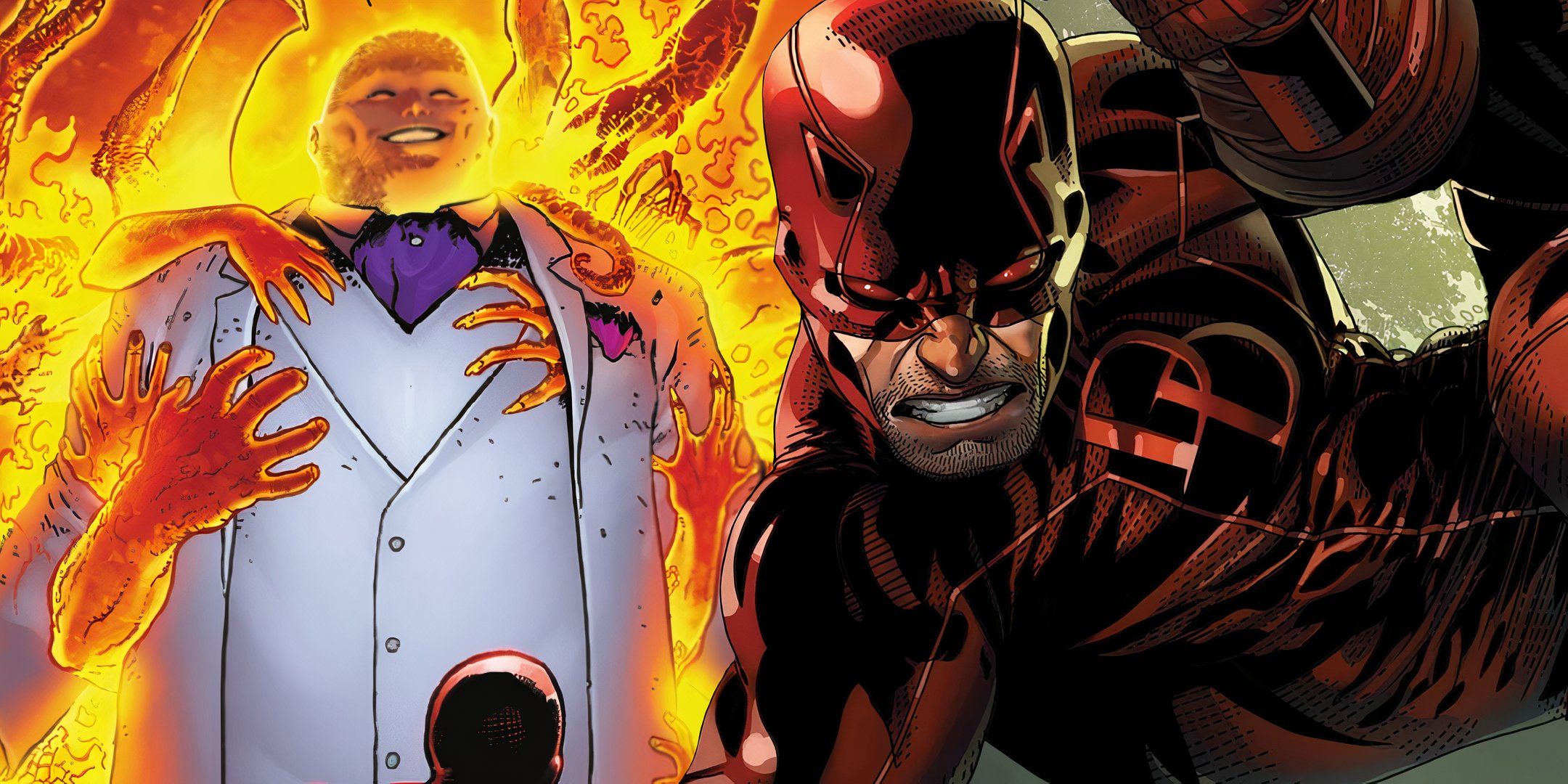 Los nuevos poderes de fuego de Kingpin lo convierten en el opuesto demoníaco perfecto de Daredevil