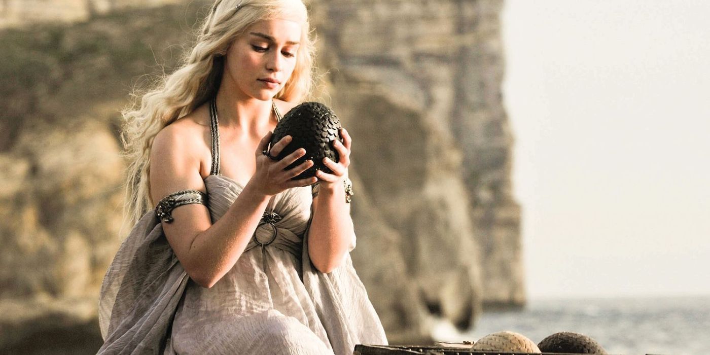 Cómo la revelación de House of the Dragon sobre el huevo de dragón de Daenerys rompe el canon del libro de GRRM
