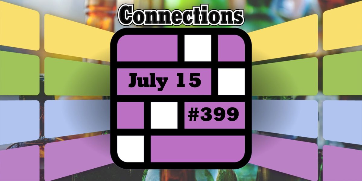 Pistas y respuestas de Connections de hoy para el 15 de julio de 2024 (rompecabezas n.° 399)