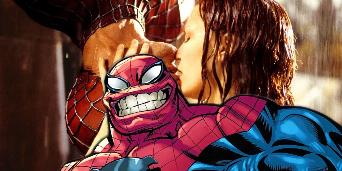 Marvel le da un giro hilarante al icónico beso de Spider-Man entre Kirsten Dunst y Tobey Maguire