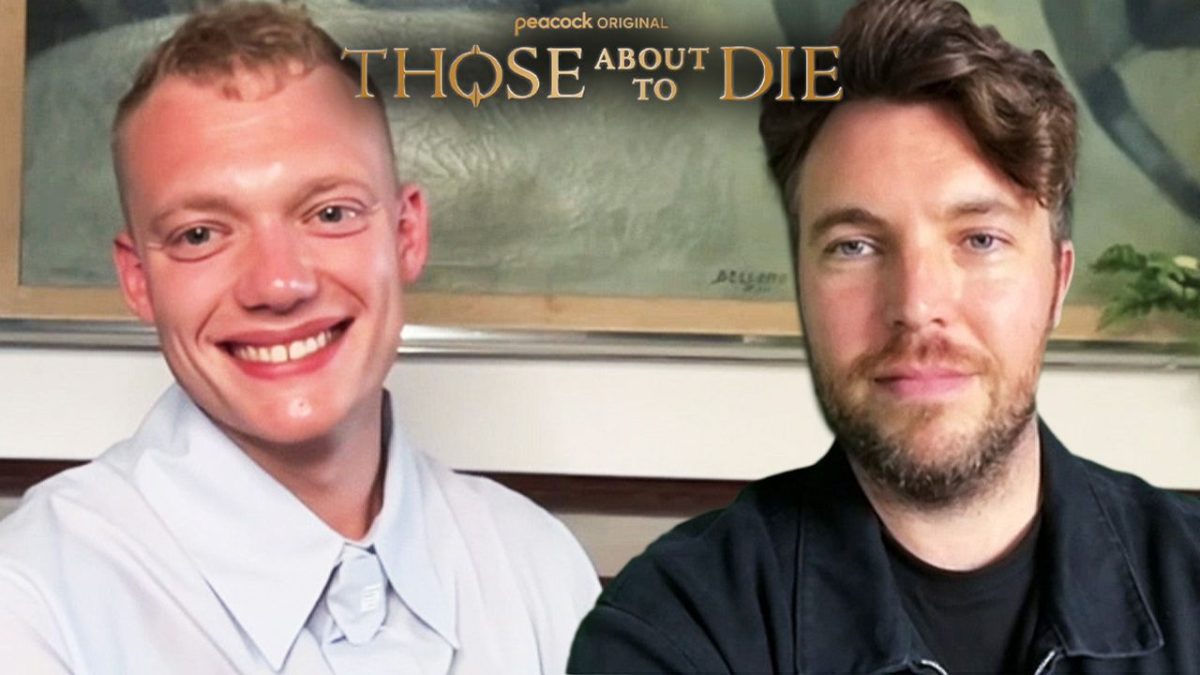 Las estrellas Jojo Macari y Tom Hughes hablan sobre la rivalidad entre sus personajes en Those About To Die