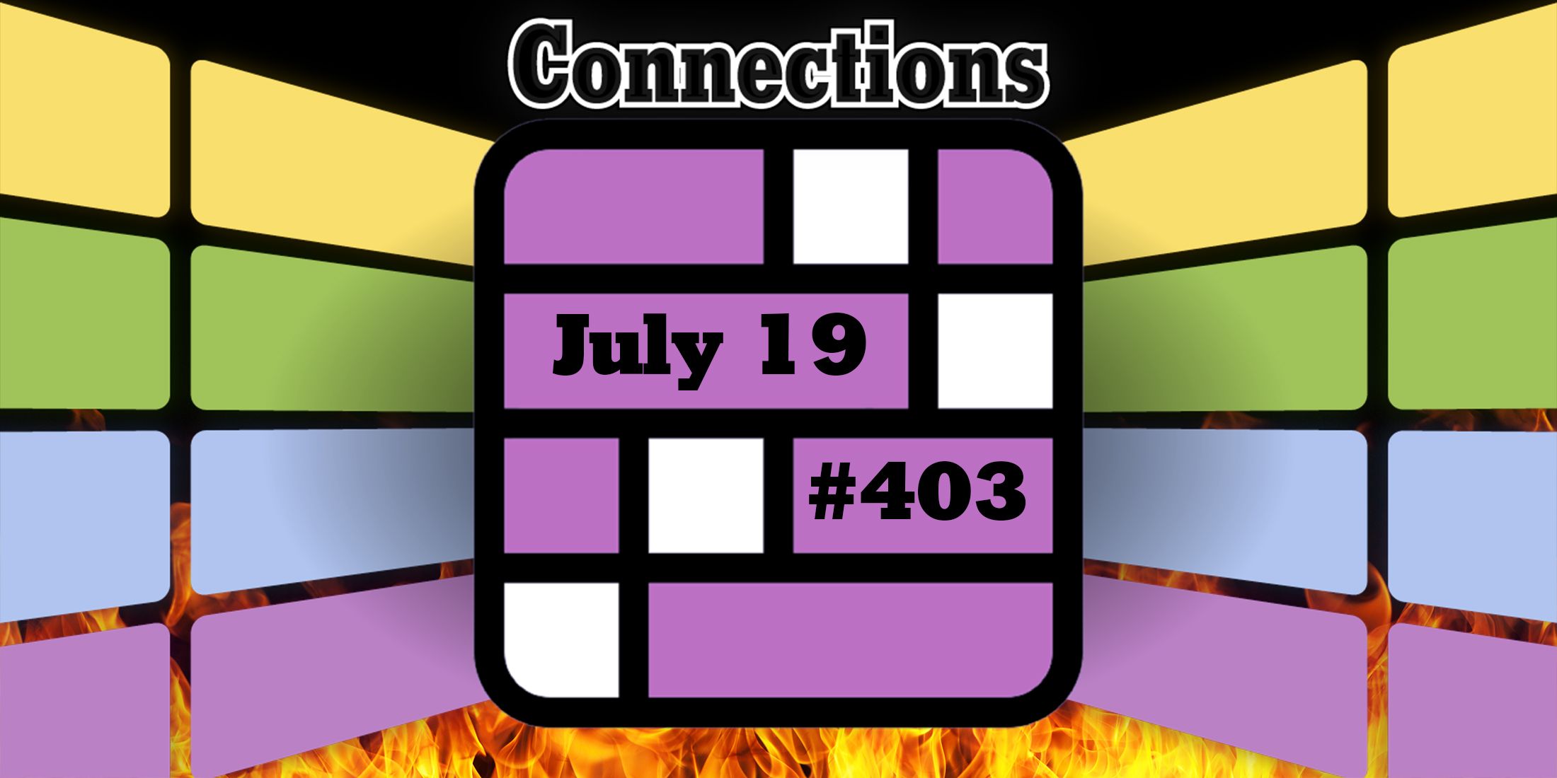 Pistas y respuestas de Connections de hoy para el 19 de julio de 2024 (rompecabezas n.° 403)