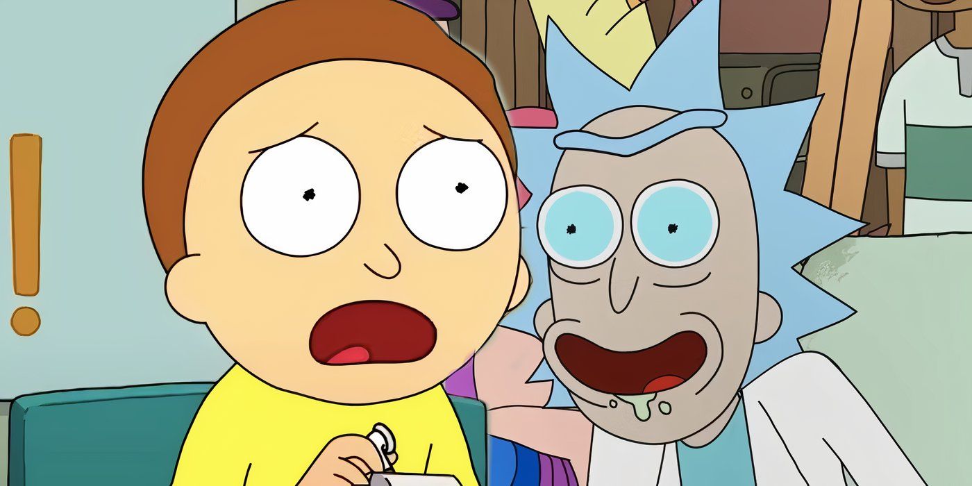El arte de Rick & Morty imagina una versión híbrida de animación y acción real retro que resulta un poco inquietante
