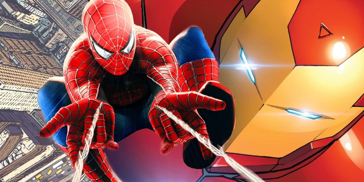 La nueva armadura de Iron Man libera una versión más poderosa de las redes de Spider-Man