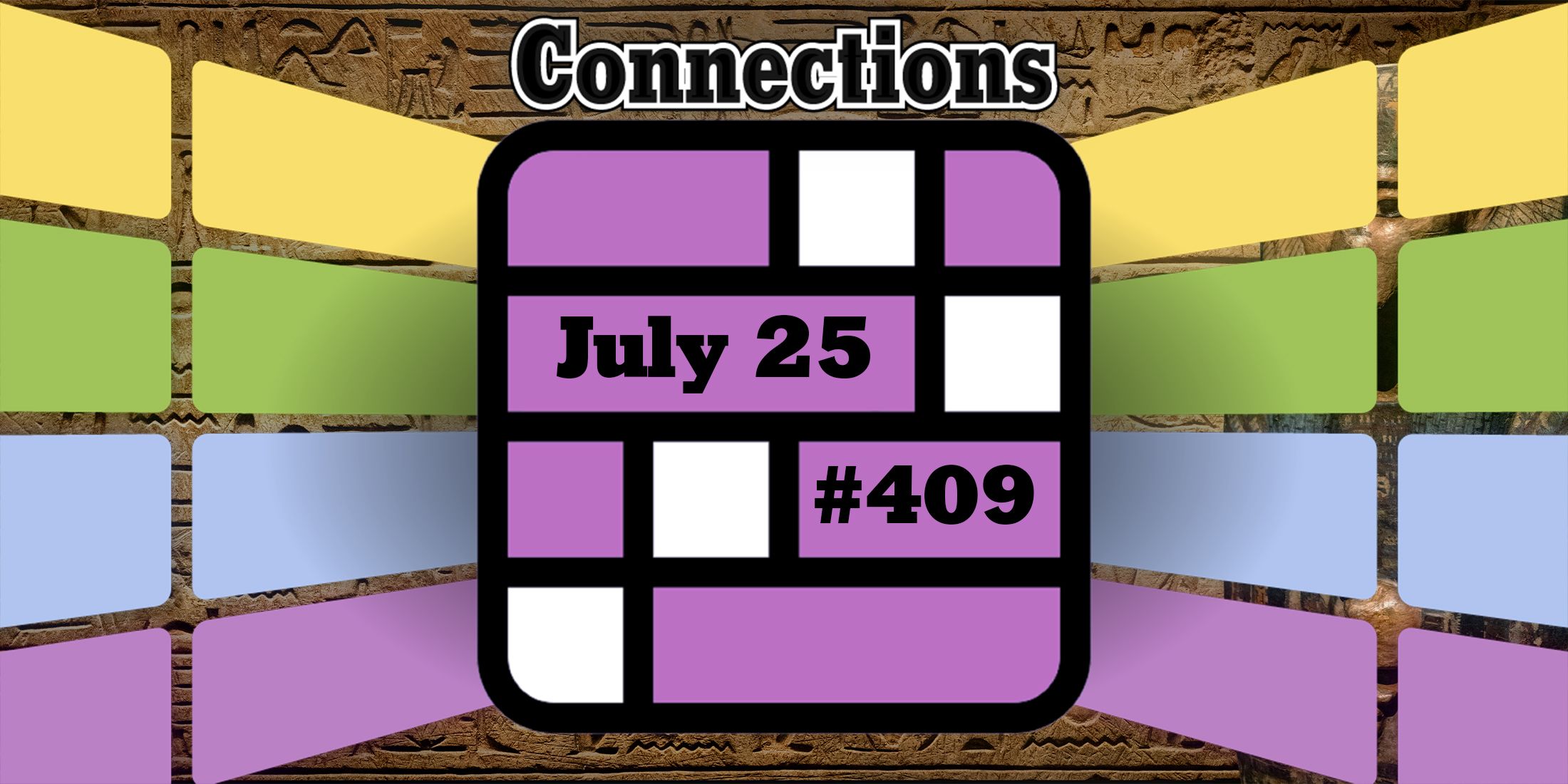 Pistas y respuestas de Connections de hoy para el 25 de julio de 2024 (rompecabezas n.° 409)