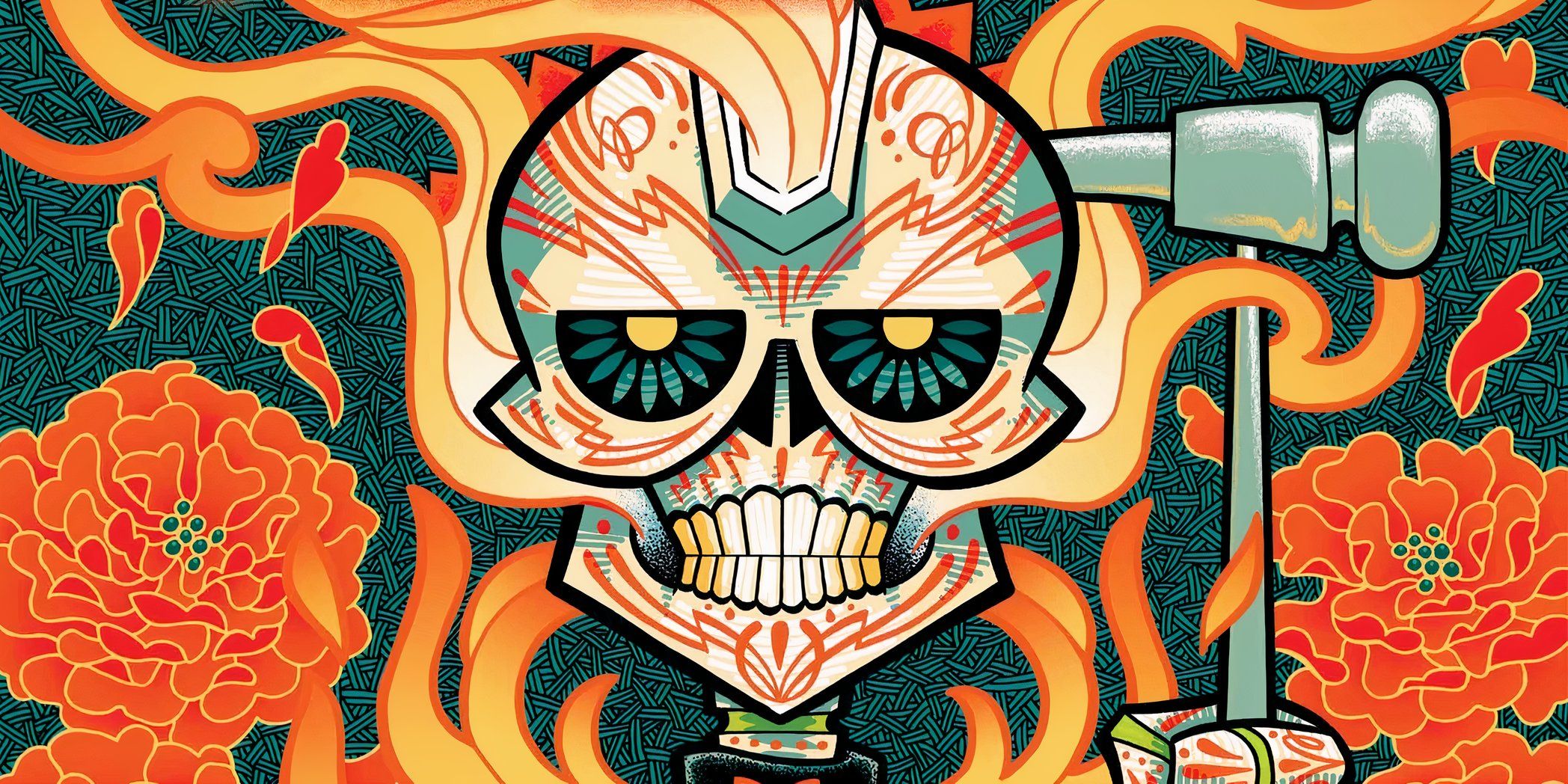 "¡Mi primera portada de Marvel!: El asombroso arte de Ghost Rider podría ser el debut más atrevido de Marvel hasta ahora"
