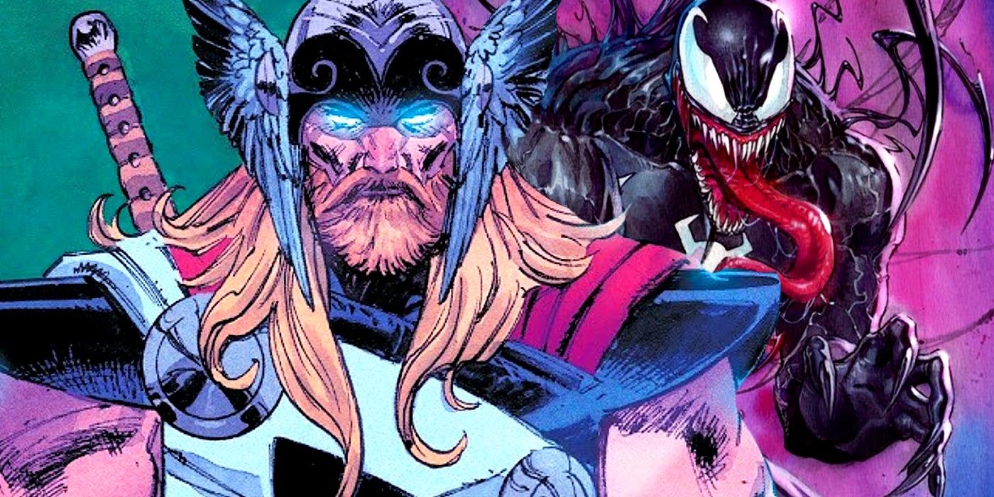El nuevo rediseño vikingo de Venom hace que Thor parezca un impostor