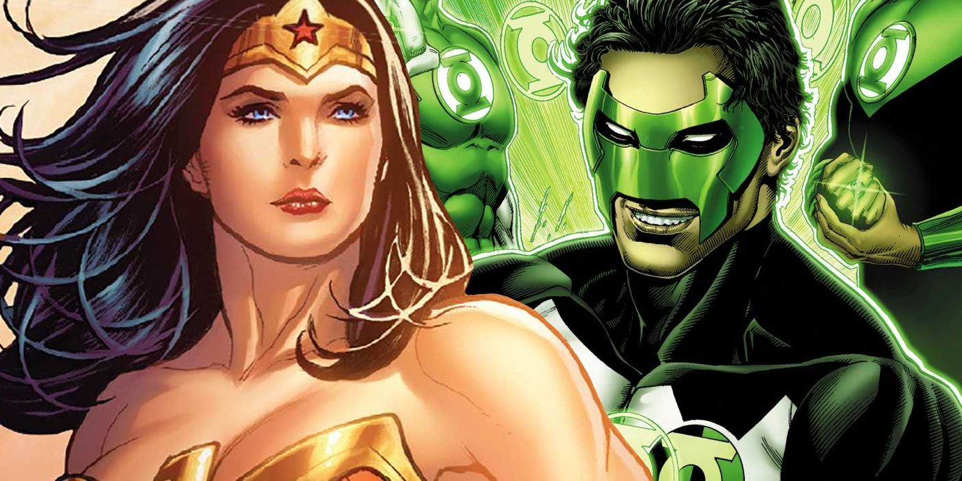 Wonder Woman obtiene su propio anillo de Linterna Verde en un arte oficial espeluznante