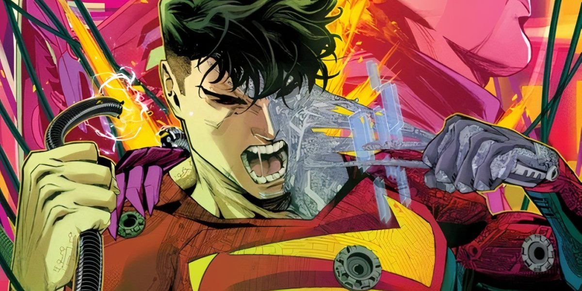 DC revela oficialmente el nuevo diseño del hijo de Superman como una monstruosidad cyborg