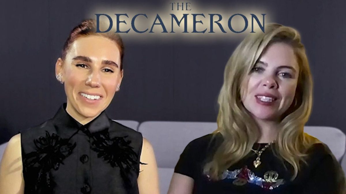 Las estrellas de 'Decameron' Zosia Mamet y Saoirse-Monica Jackson hablan sobre la importancia de la amistad femenina