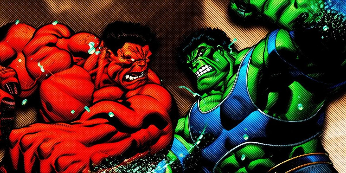 Aceptémoslo, Marvel tiene que rehacer Endgame para que Hulk vs. Red Hulk sea una pelea justa