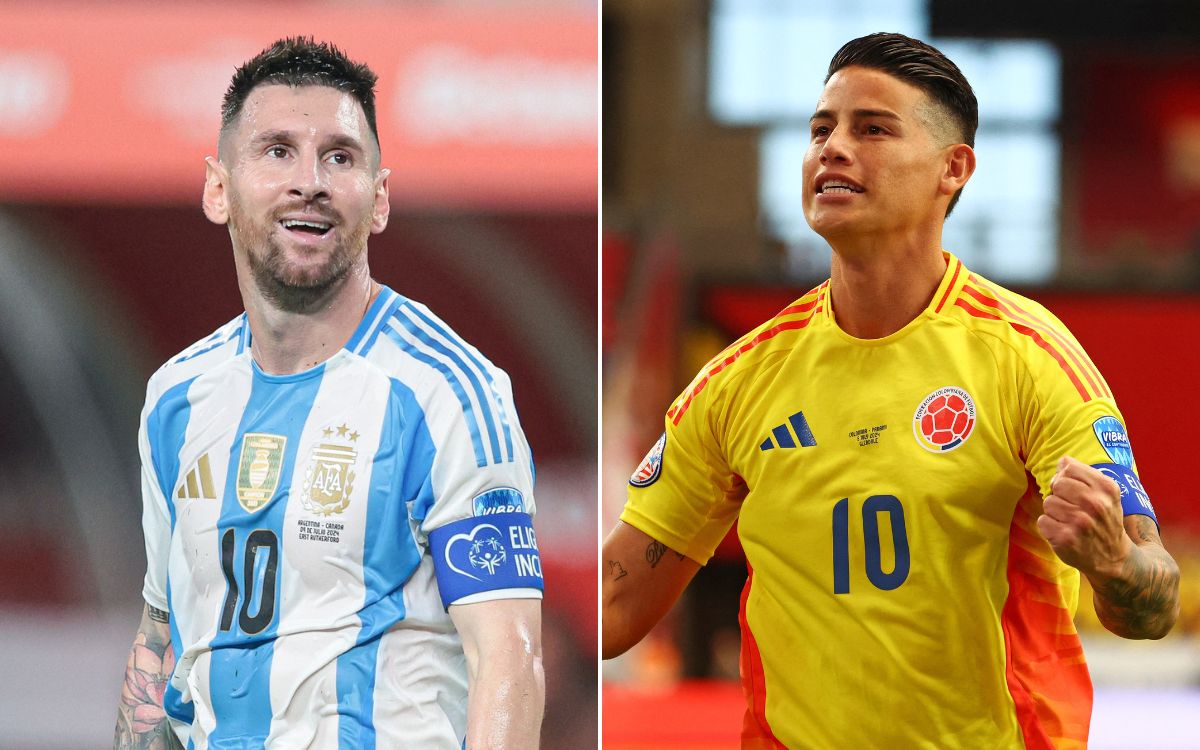 Copa América 2024: Messi frente a James, la magia de la Final pasa por el 10