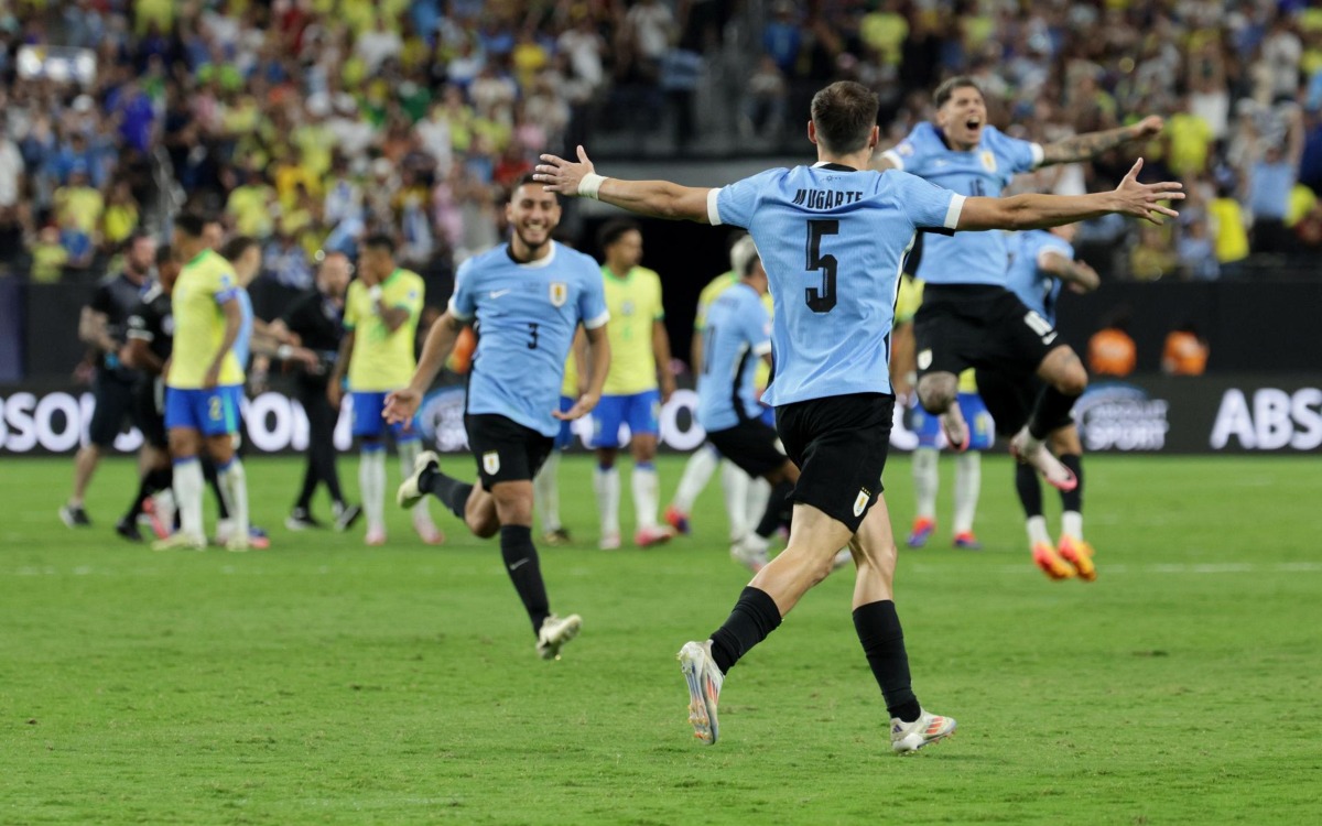 Copa América 2024: Uruguay vence en penaltis a Brasil y avanza a semifinales