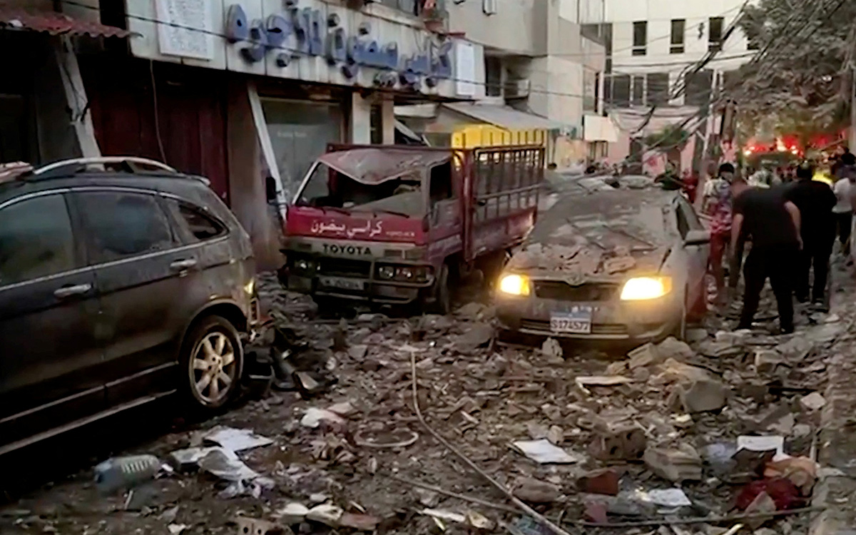 Israel ataca Beirut en respuesta a bombardeo en Majdal Shams