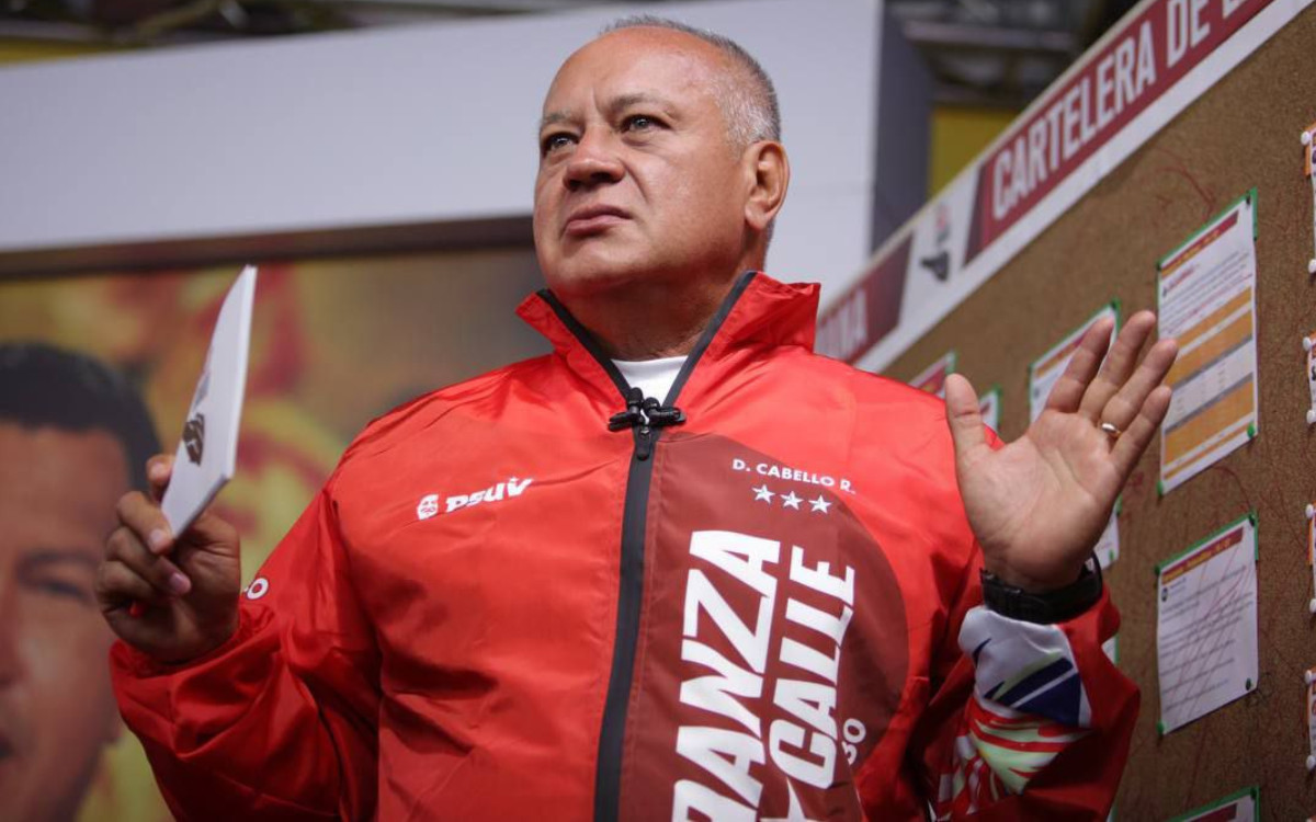 'Los vamos a joder', amenaza Diosdado Cabello a opositores venezolanos