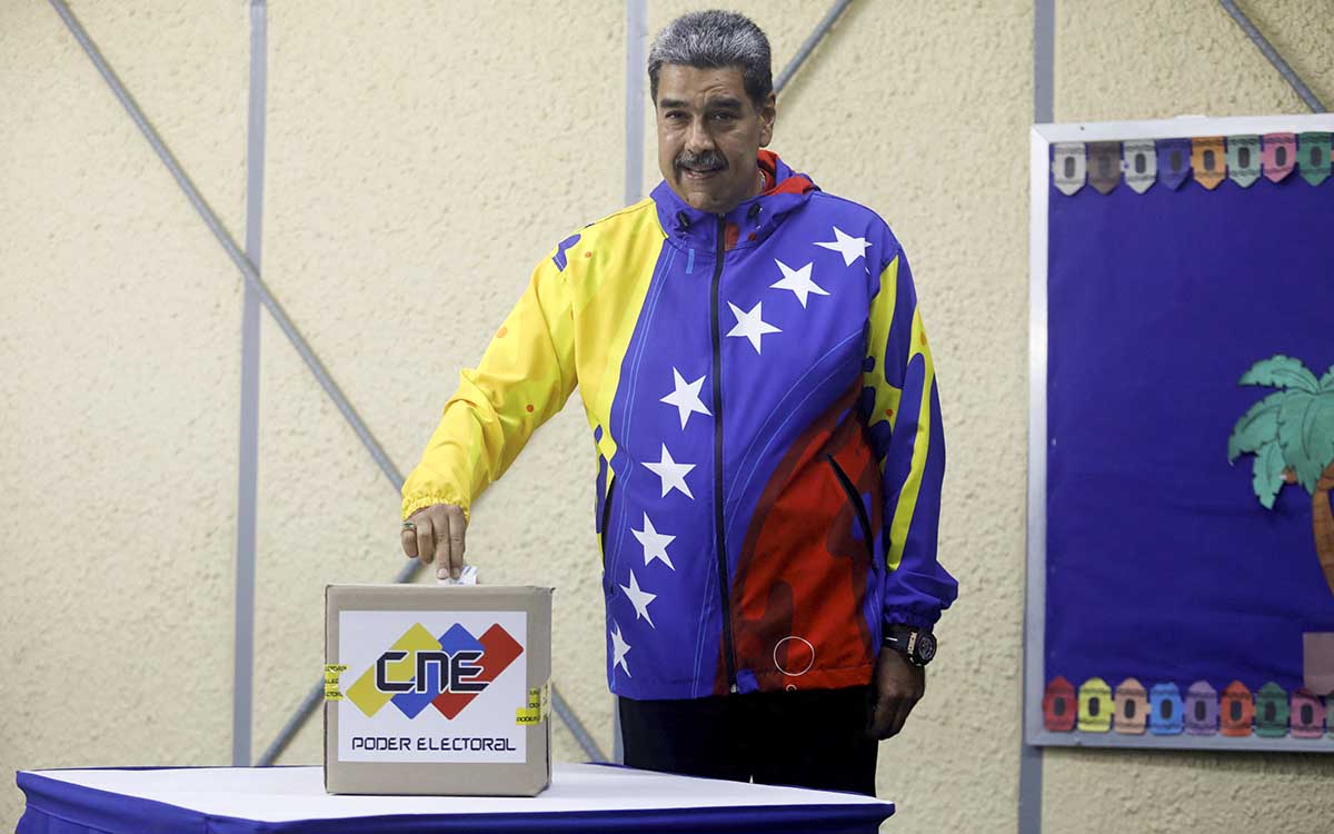 Maduro asegura que hará respetar el resultado de las elecciones presidenciales