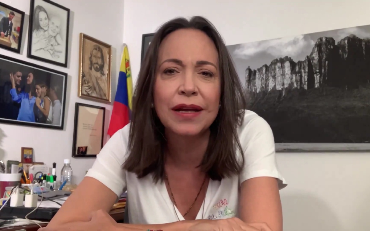María Corina Machado llama a votar e ignorar los 'mensajes falsos' del actual régimen en Venezuela