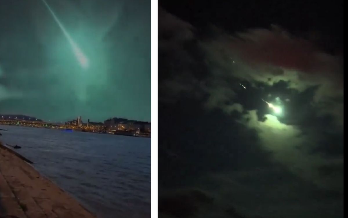 Meteorito ilumina de verde el cielo de Turquía | Videos