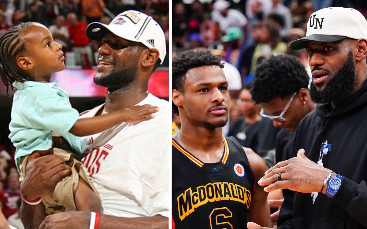 NBA | LeBron y ‘Bronny’ James: primera dupla padre e hijo en compartir la duela