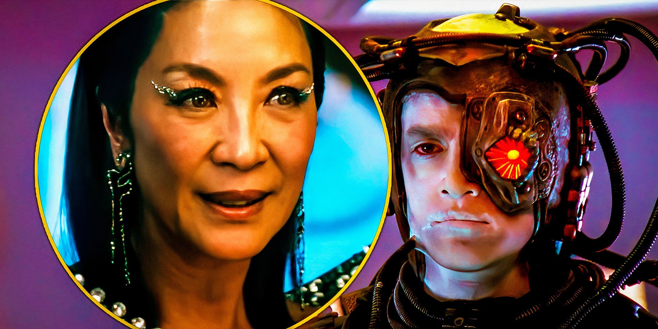 “No soy Borg”: el actor de Star Trek: Sección 31 desmiente la teoría de un fanático de la película sobre Michelle Yeoh
