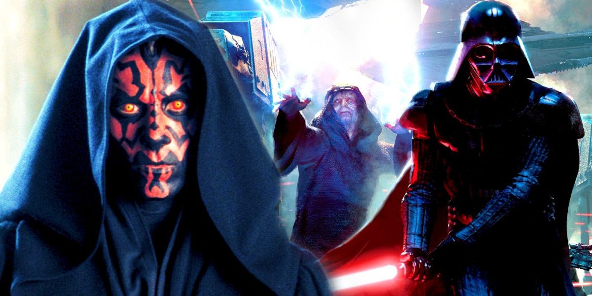 Impresionante cosplay de Lord Sith que invoca el poder del lado oscuro