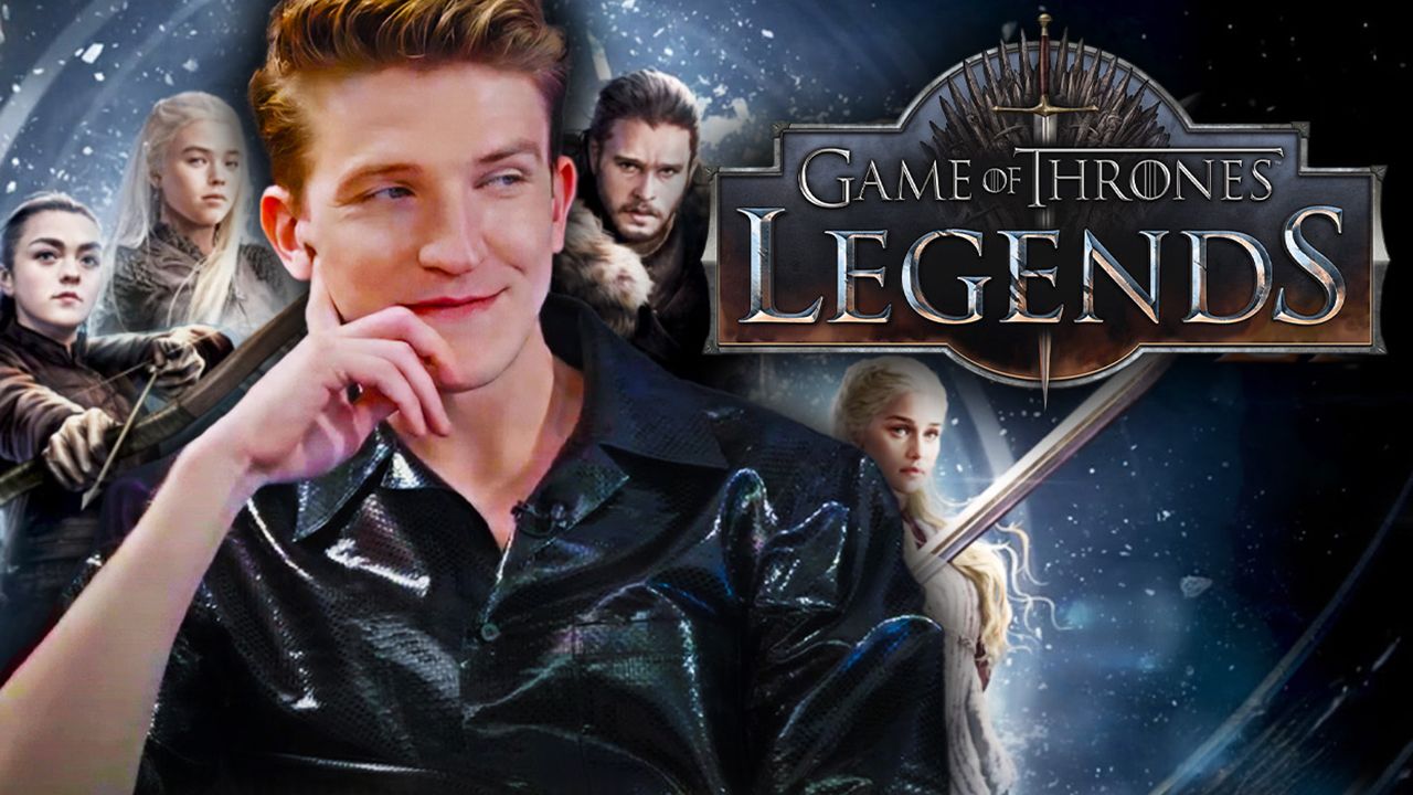 Ewan Mitchell responde a las preguntas más frecuentes sobre House of the Dragon mientras juega Game of Thrones: Legends