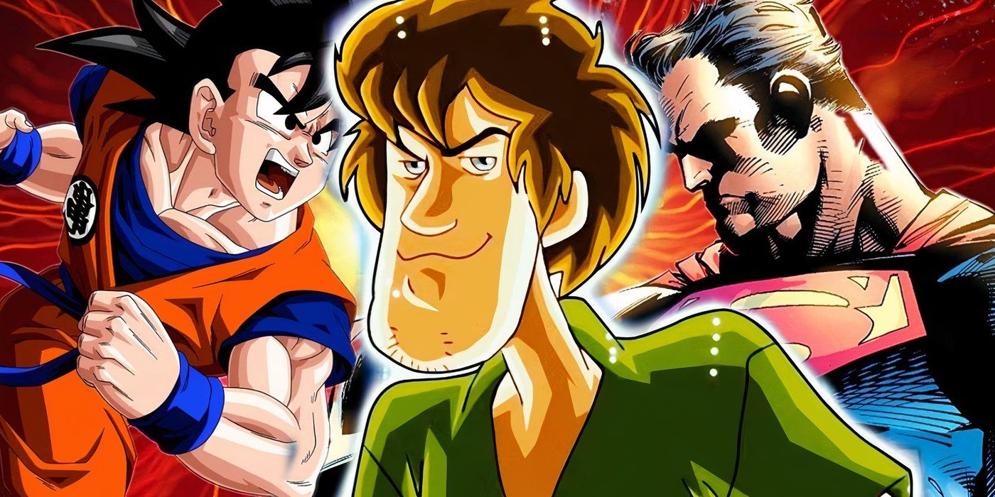 Shaggy de Scooby-Doo se convierte en el nuevo Superman de DC, llevando el meme de Dragon Ball al siguiente nivel