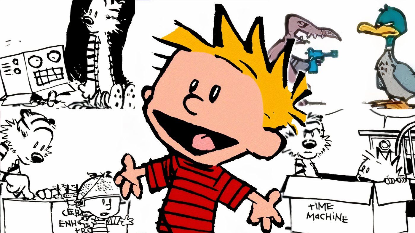 Los 10 cómics más divertidos de Calvin y Hobbes protagonizados por inventos imaginarios de Calvin