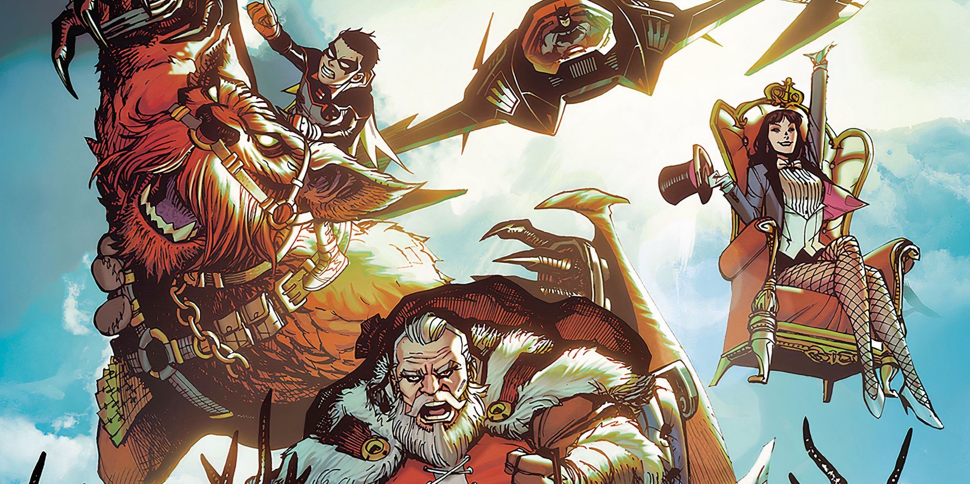 La Liga de la Justicia de DC se encuentra con Santa Claus en el crossover de terror My Sugar Plum Dreams