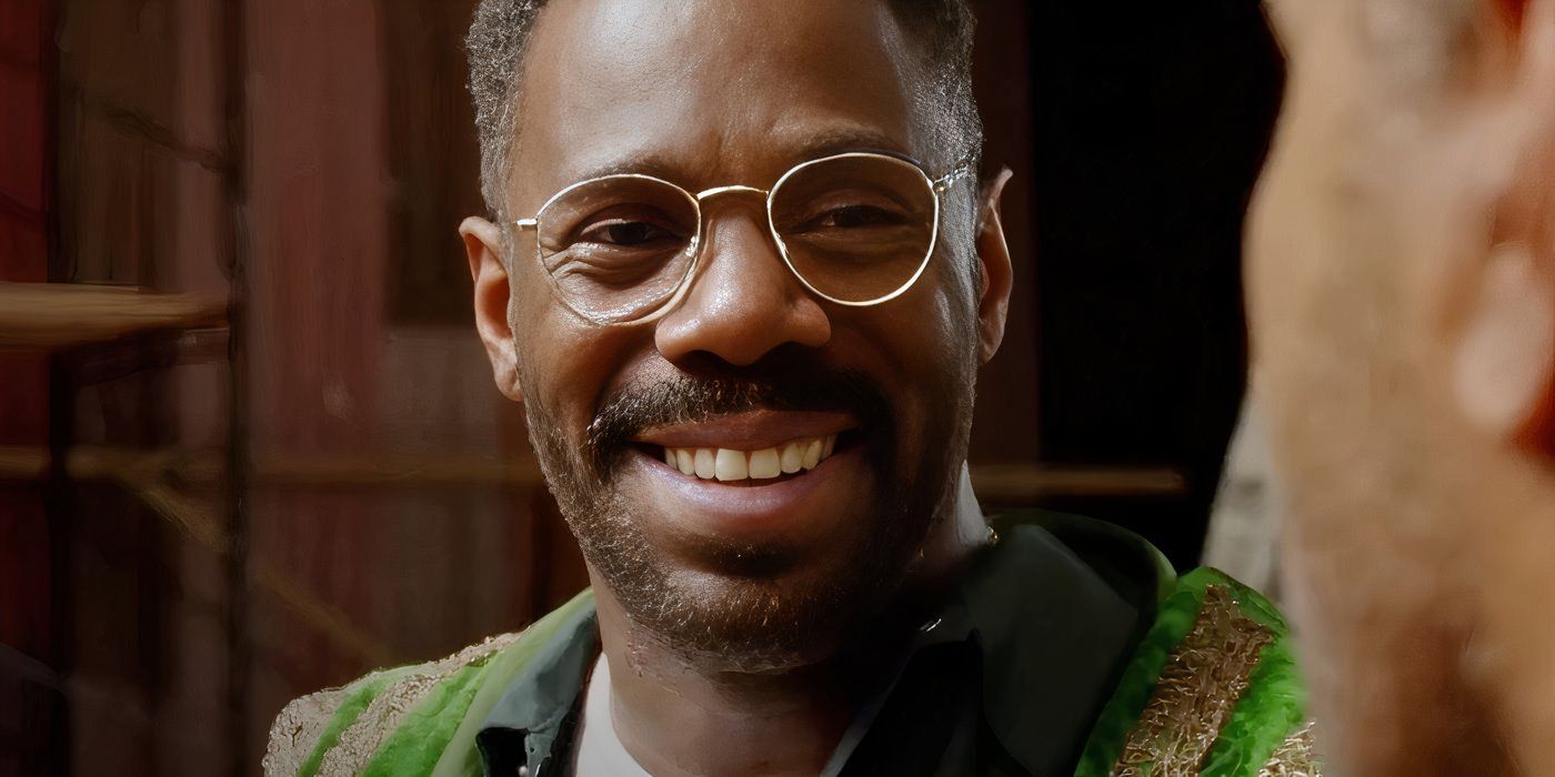 Colman Domingo como John Divine G Whitfield riendo en Sing Sing