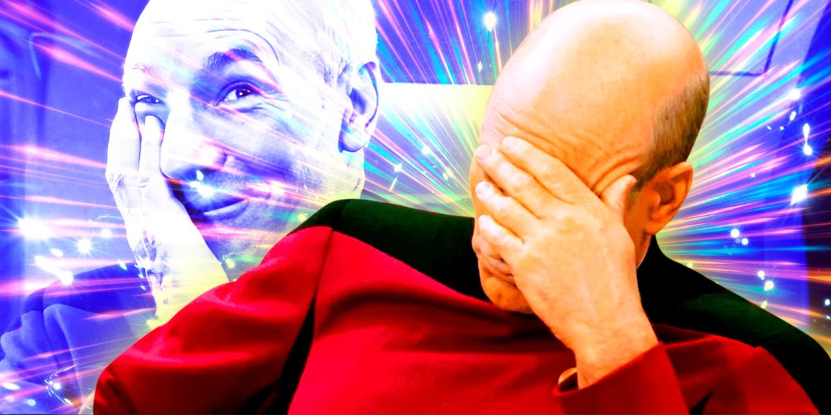 Por qué la palmada en la frente de Picard se convirtió en el meme más popular de Star Trek: TNG