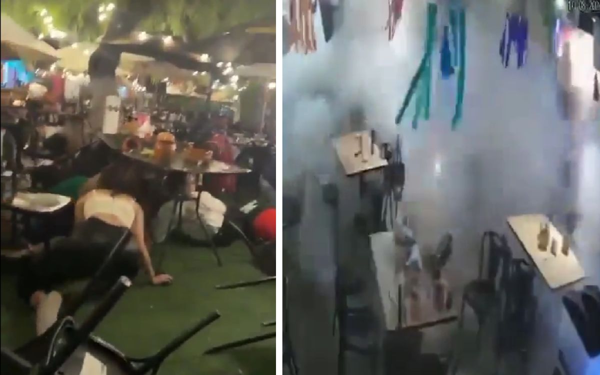 Arrojan explosivo en restaurante de Celaya, Guanajuato