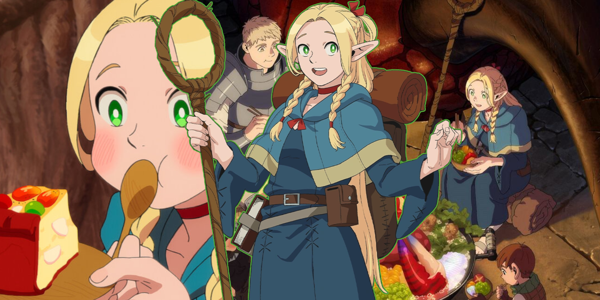 Delicioso cosplay de Marcille en Dungeon da vida a la maga elfa con resultados increíbles