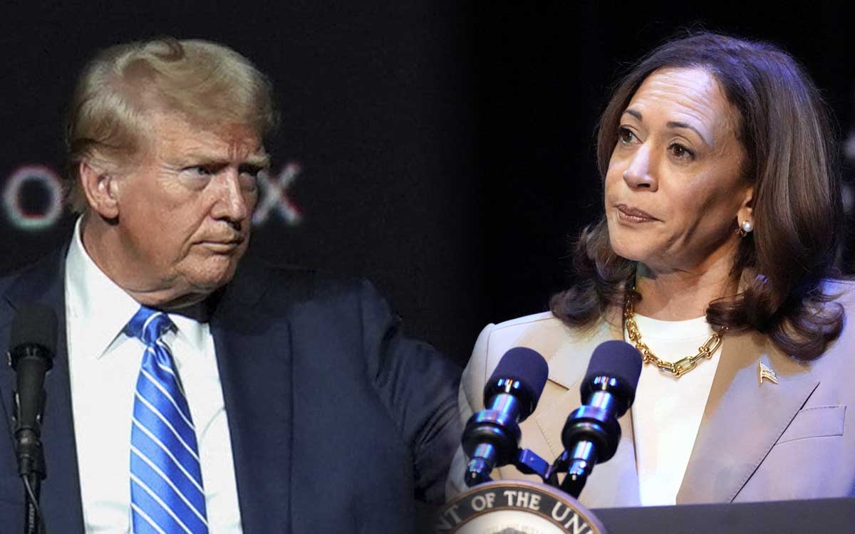 Donald Trump acepta debate con Kamala Harris: ‘Se va a caer’