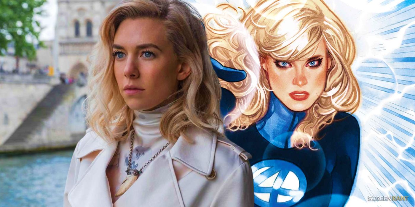 El vídeo de Los Cuatro Fantásticos: Primeros Pasos muestra a Sue Storm (Vanessa Kirby) sosteniendo a un bebé