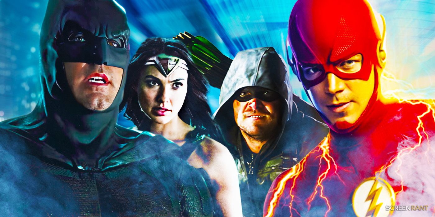 Las películas y series de DC tendrán una Crisis en Tierras Infinitas en el tráiler conceptual del crossover Arrowverse y DCEU