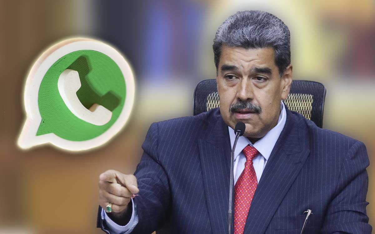 Maduro acusa a WhatsApp de entregar a líderes opositores 'la base de datos' de Venezuela