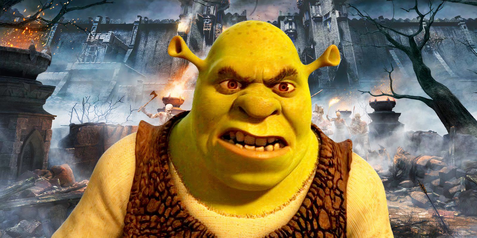 Shrek se convierte en un juego de acción y aventuras de fantasía violento y atrevido con un arte perturbador