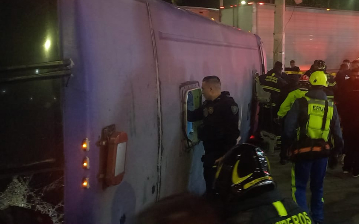 Volcadura en la Zaragoza deja más de 20 lesionados | Video