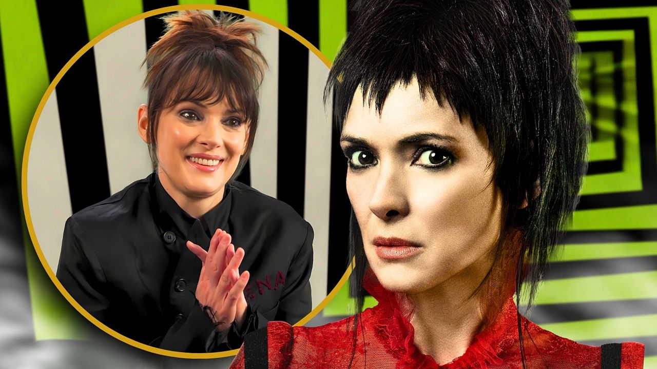 Winona Ryder elogia el entusiasmo de Tim Burton por Beetlejuice Beetlejuice