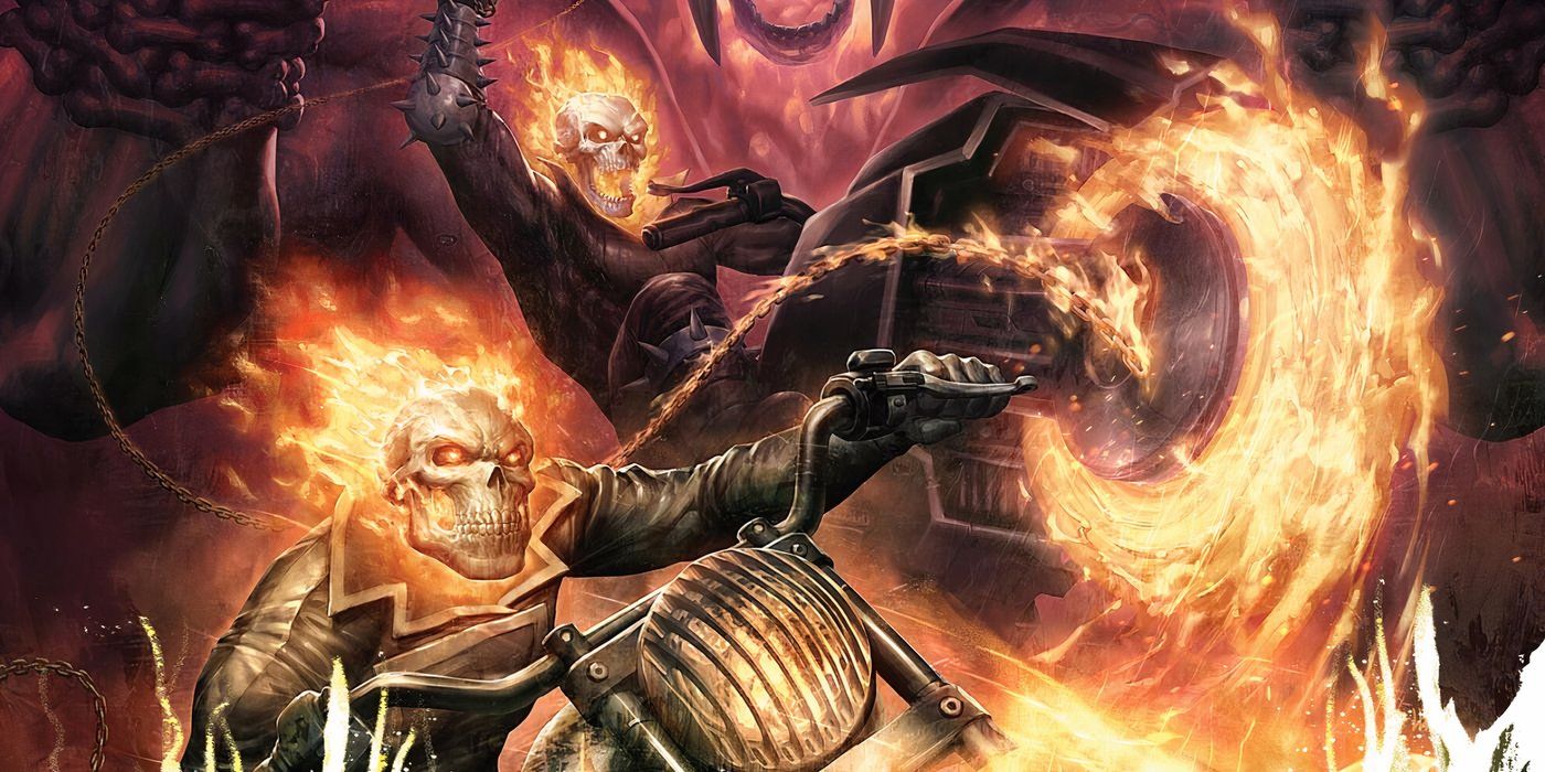 Marvel revela oficialmente la verdadera forma de Ghost Rider (cómo luce sin un huésped humano)