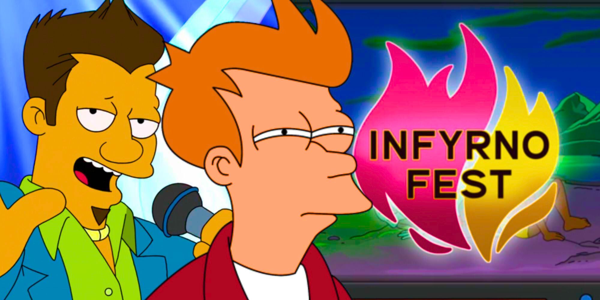 La parodia del Festival Fyre de la temporada 12 de Futurama casi mejora el evento real