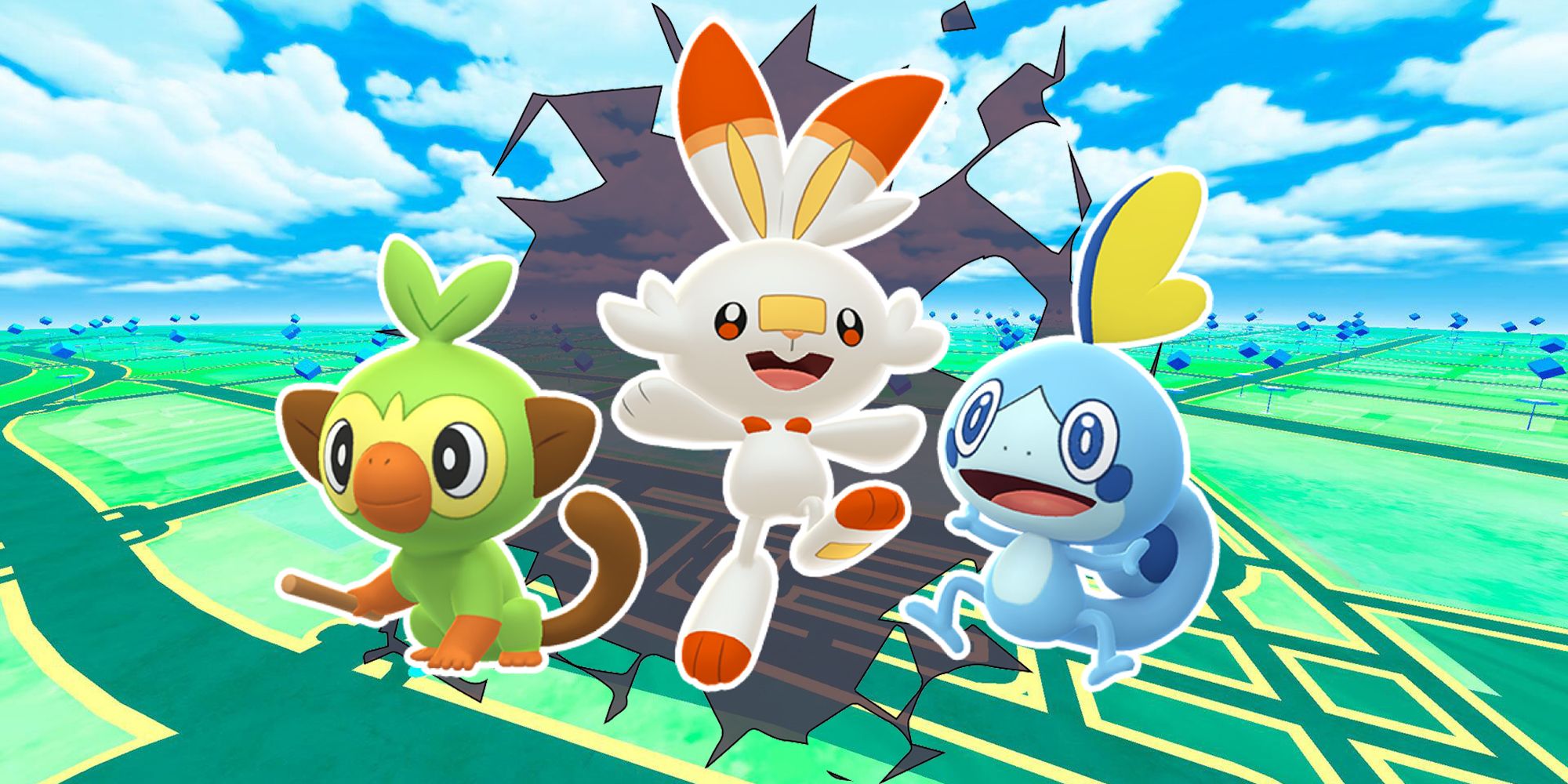 Pokémon GO Elige un camino: ¿Aventura con Grookey, Scorbunny o Sobble?