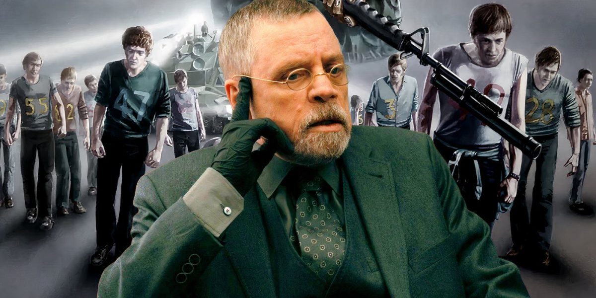 El personaje militar de Mark Hamill en The Long Walk se revela en fotos del set de la adaptación de Stephen King