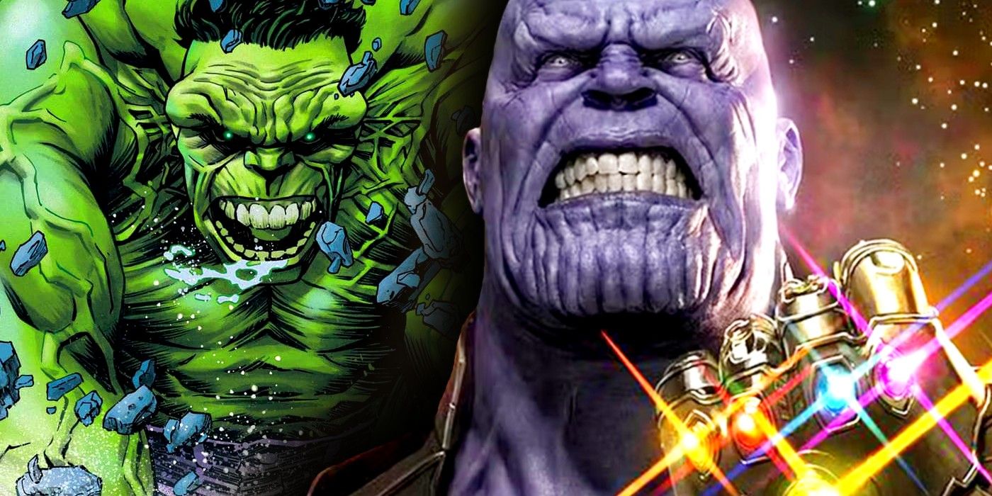 Hulk hace historia en Marvel al vencer FINALMENTE a Thanos en una pelea (y ahora puede hacerlo de nuevo)