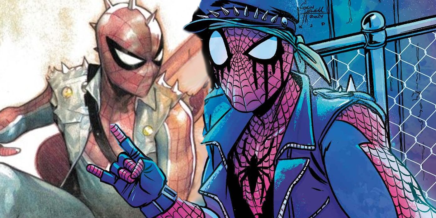 Hazte a un lado Spider-Punk: el Spider-Man del Heavy Metal ya está aquí (y arrastra a Steve Rogers con él)