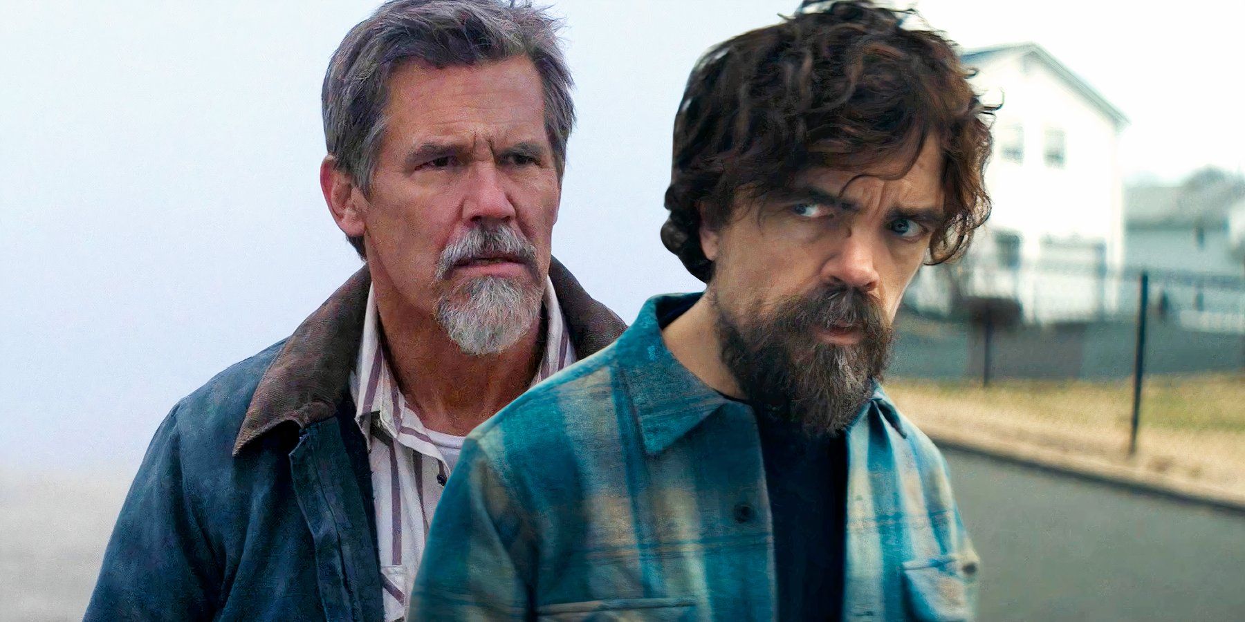 Imágenes de hermanos: Josh Brolin y Peter Dinklage son gemelos en el primer adelanto de la película de comedia sobre atracos